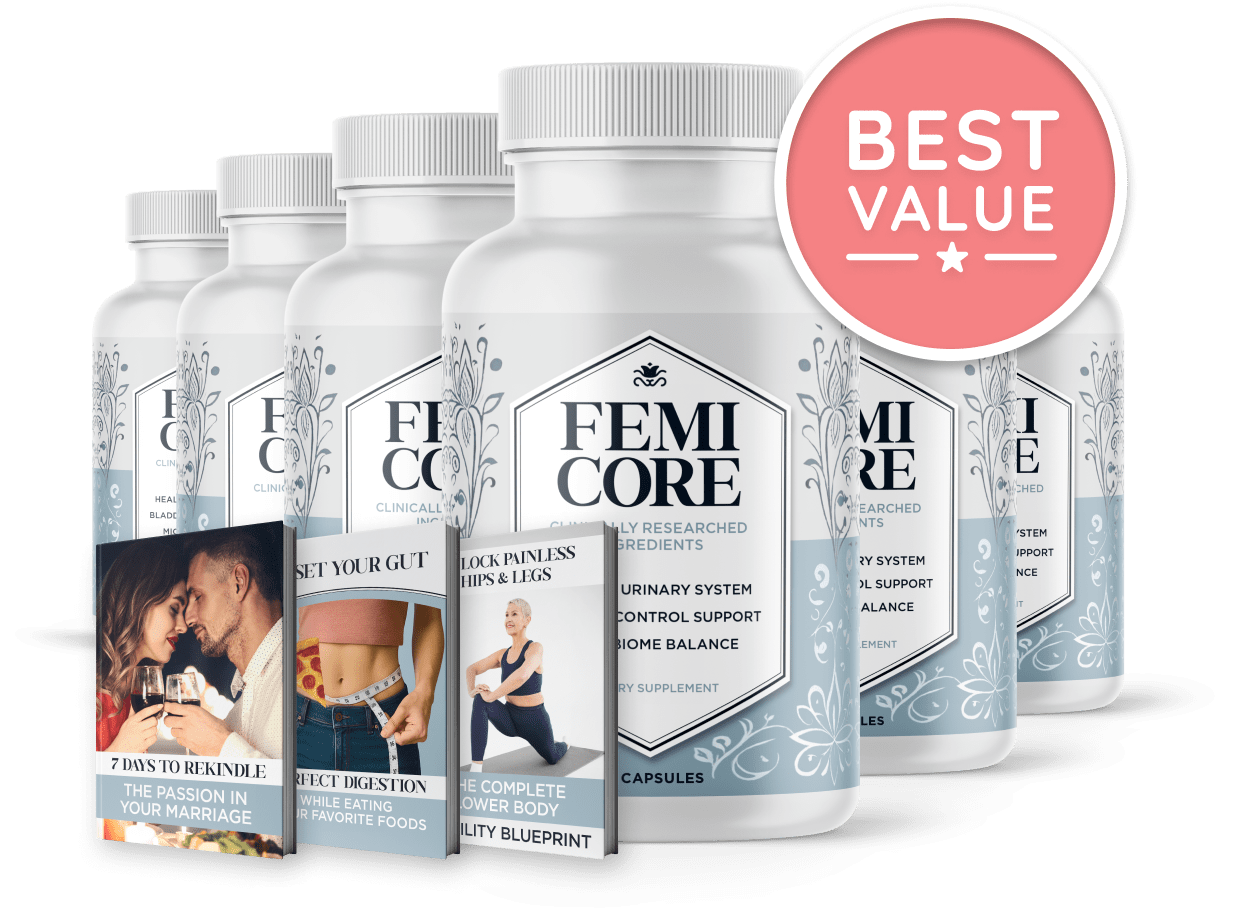 Femicore six bottle pack